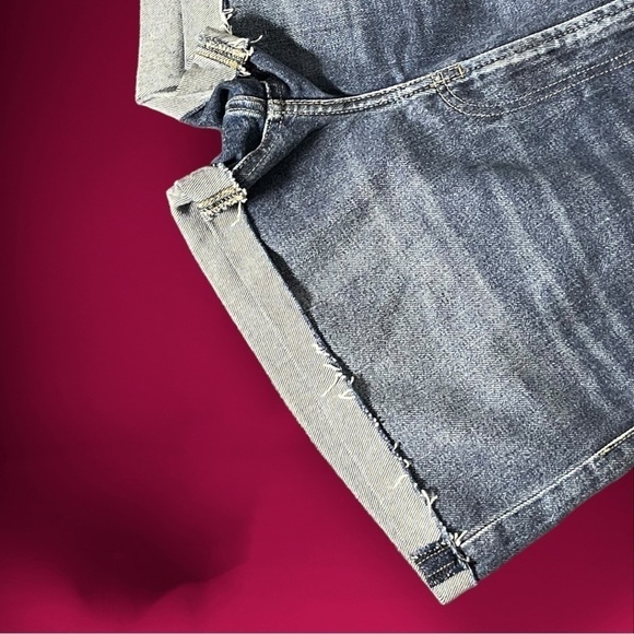 Lucky Brand Relaxed Blue Denim Short Medium Wash Size 8 / 29 - Picture 4 of 15